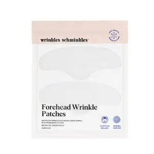 Wrinkles Schminkles Forehead Wrinkle Patches - 2 Patches - Anti-Wrinkle Silicone Patch Skincare Smooth Comfort Acne Peel Plastic