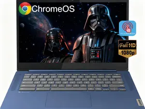 Lenovo 14” FHD Touchscreen Laptop |  64GB eMMC | MediaTek 8-Core | Free 256GB SD Card + Branded Mouse