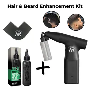 Clog-Free Airbrush Gun – Cordless Rechargeable Spray Gun with Tom 45 Enhancement Solution