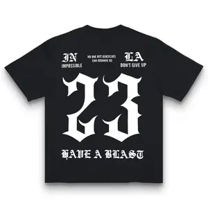 Have A Blast 23 Gothic Old English Shirt Motivational Streetwear Unisex Casual Tee Gift 100% Cotton Classic Fit