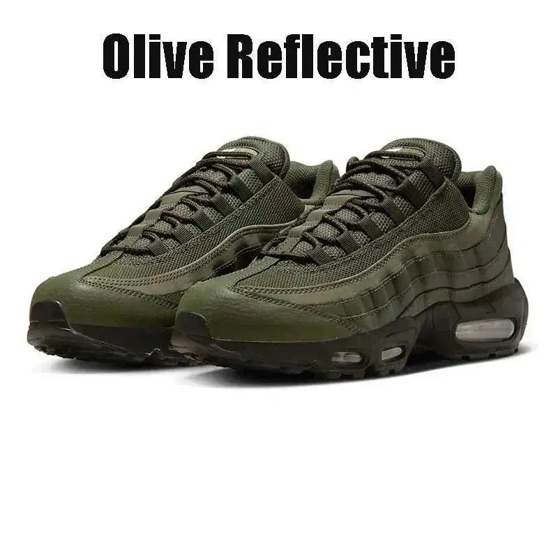 95OG Neon Men's Sporty Running Shoes - Triple Black White, High-Energy Return System, Designer Streetwear Style for Training & Racing Sneakers