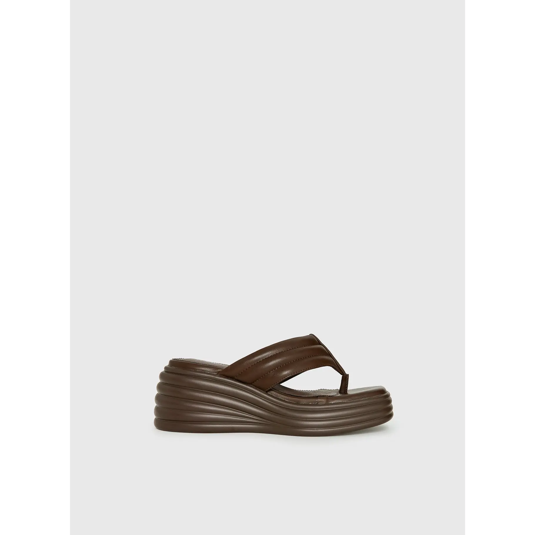 Therapy Flames Platform Sandals Brown