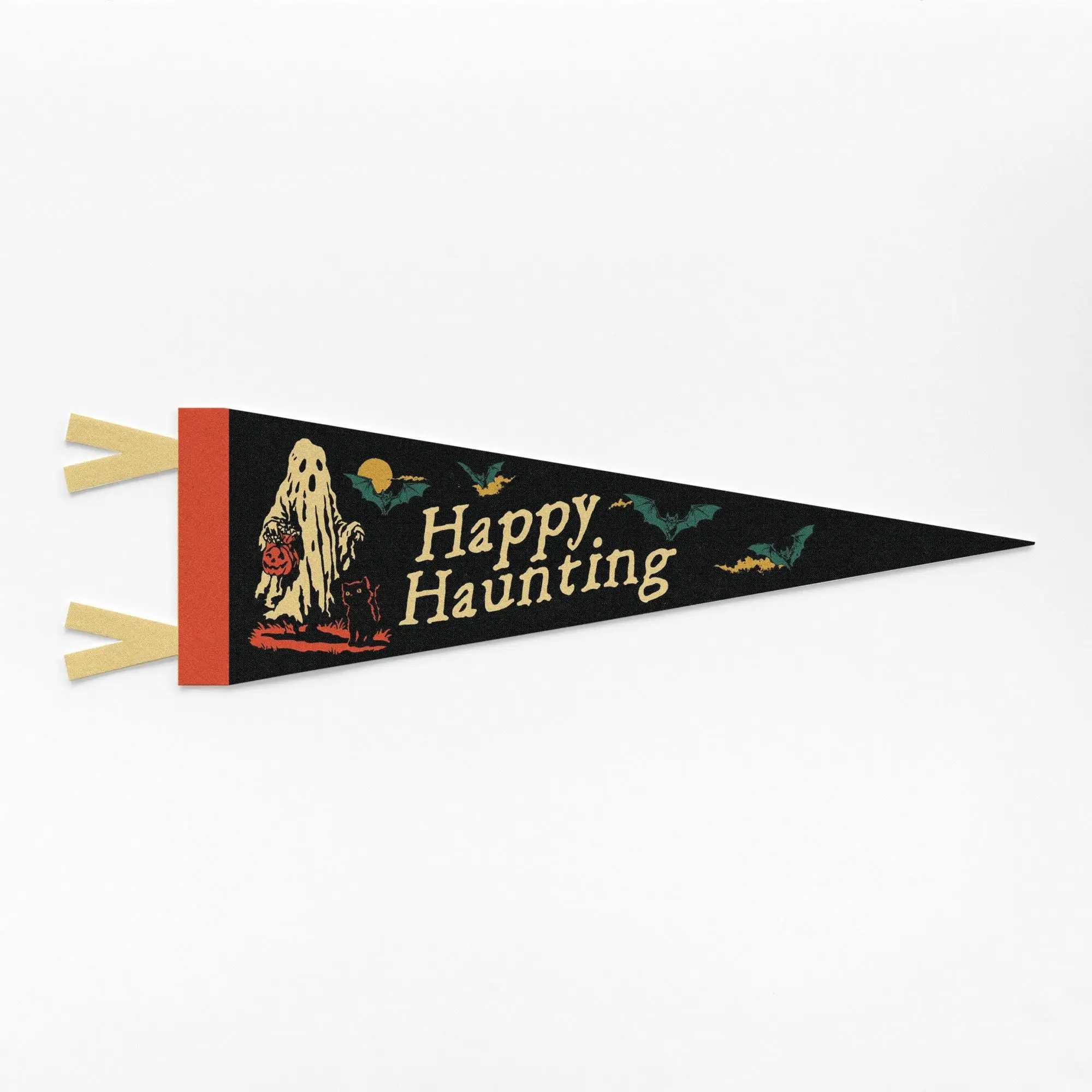 Happy Haunting Felt Pennant