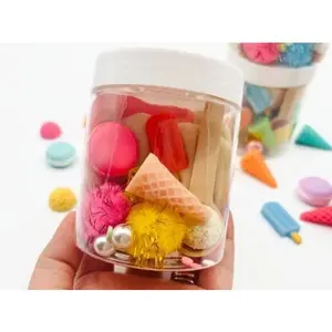 Ice cream Play Dough Jar