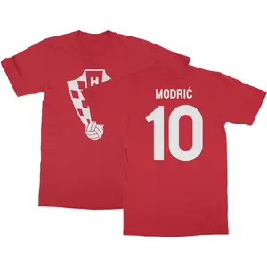 Luka Modric Croatian Player Soccer Football Star Europa 2024 Adults Unisex T-Shirt