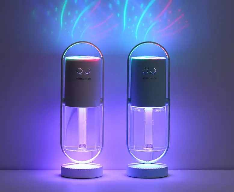 Aurora Vapor USB Air Humidifier with Projection Lights