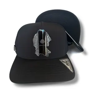 COAHUILA - Mexico States  Hats Snapback Black Plate Cap with Mexico States Logo, High Quality Design.