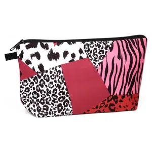 Makeup Bag, Mini Makeup Pouch, Cute Cosmetic Bag for Women, Toiletry Bags, Make Up Brush Skincare Organizer