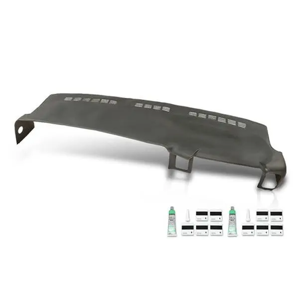 Fit For 99-06 Silverado Sierra Soft TPE Dash Board Cover Dashboard Overlay Gray