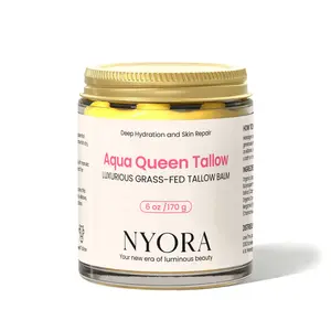 NYORA Aqua Queen Tallow | Luxurious Grass-Fed Tallow Balm for Deep Hydration and Skin Repair
