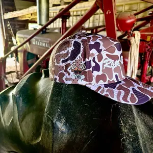 Rutt Daddy Performance Cap, Brown Drift Camo