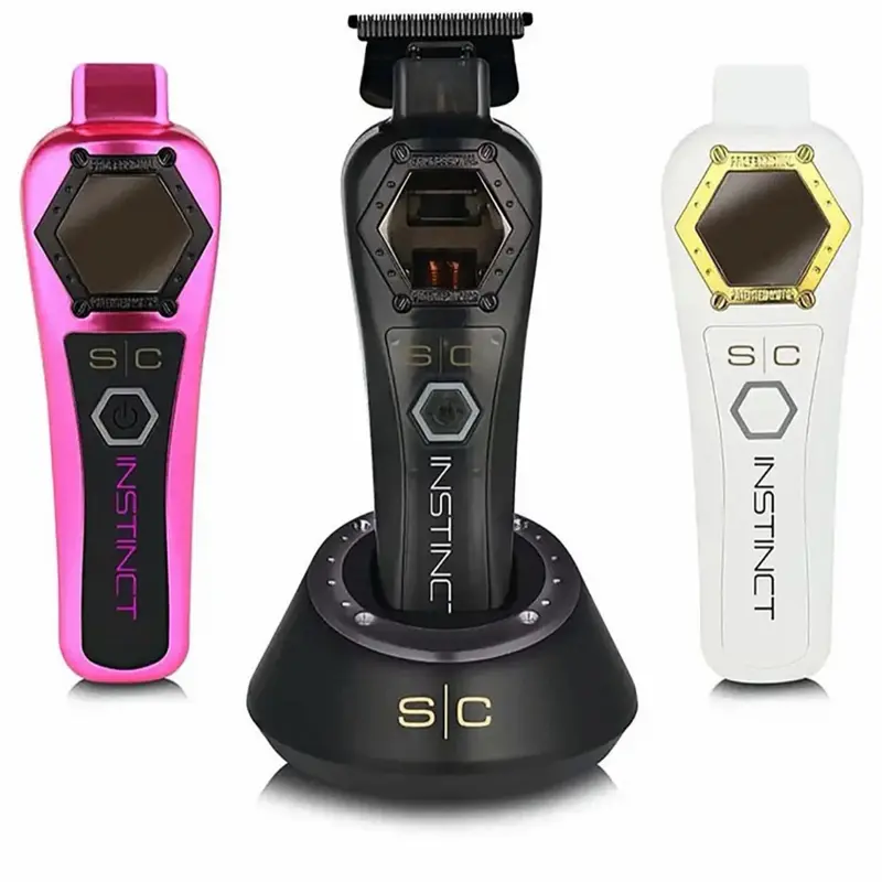StyleCraft Instinct Metal Professional Cordless Vector Motor Hair Trimmer SC410M