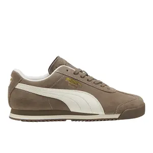 PUMA Mens Roma Suede Lace Up Sneakers Shoes Casual - Brown