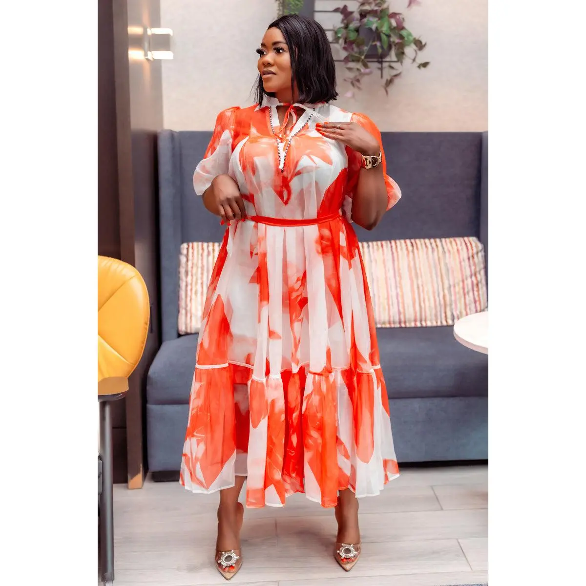 with jean frankie midi dress - TikTok Shop