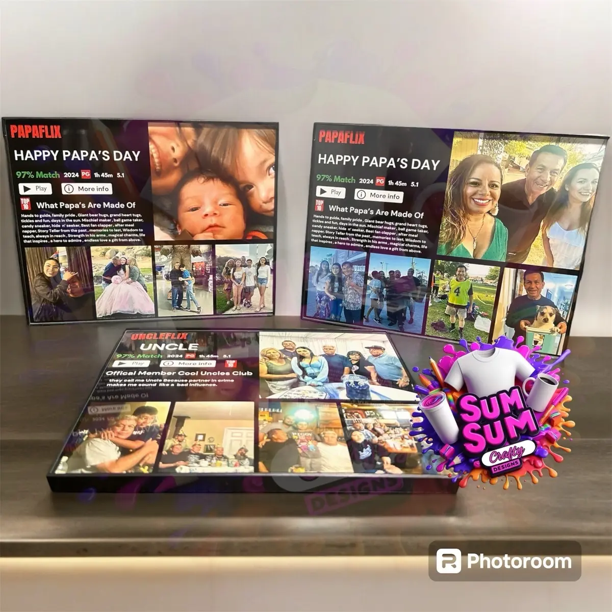 DADFLIX Photo frame