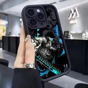 Japanese Hot-Blooded Anime O-one Piece Zoro Cool Phone Case for iPhone 16 15 14 13 12 11 Pro Max Mini XR XS X 7 8 Plus Shockproof Soft TPU Back Cover, Textured Phone Case, Beaded Phone Case, Shockproof Cover, Anime Merchandise, Textured Grip, Beaded Edge,