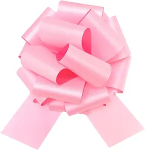 Pink Bow 12" Large 1pcs Glitter Big Gift Bow for Christmas Bikes Table Decorations High-Quality PVC Material Shiny Flower Shape