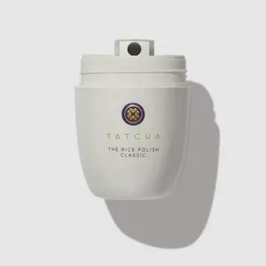 Tatcha The Rice Polish: Classic, Foaming Enzyme Exfoliant Powder, Daily Non-Abrasive Exfoliator, Smoothing, 60g (2.1 oz)