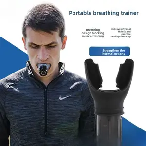 Portable Lung Capacity Abdominal Breathing Training Adjustable Resistance Device