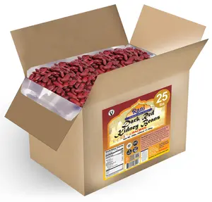 Rani Red Kidney Beans, Dark 400oz (25lbs) 11.36kg Bulk Box ~ All Natural | Vegan | Gluten Friendly | NON-GMO | Raj Mah