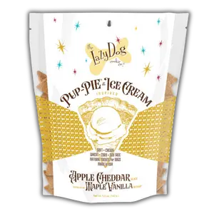 Apple Cheddar Slice Swirled with Maple Vanilla Scoop