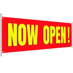 Large outdoor and indoor signage now available, lawn banners, storefront decorations