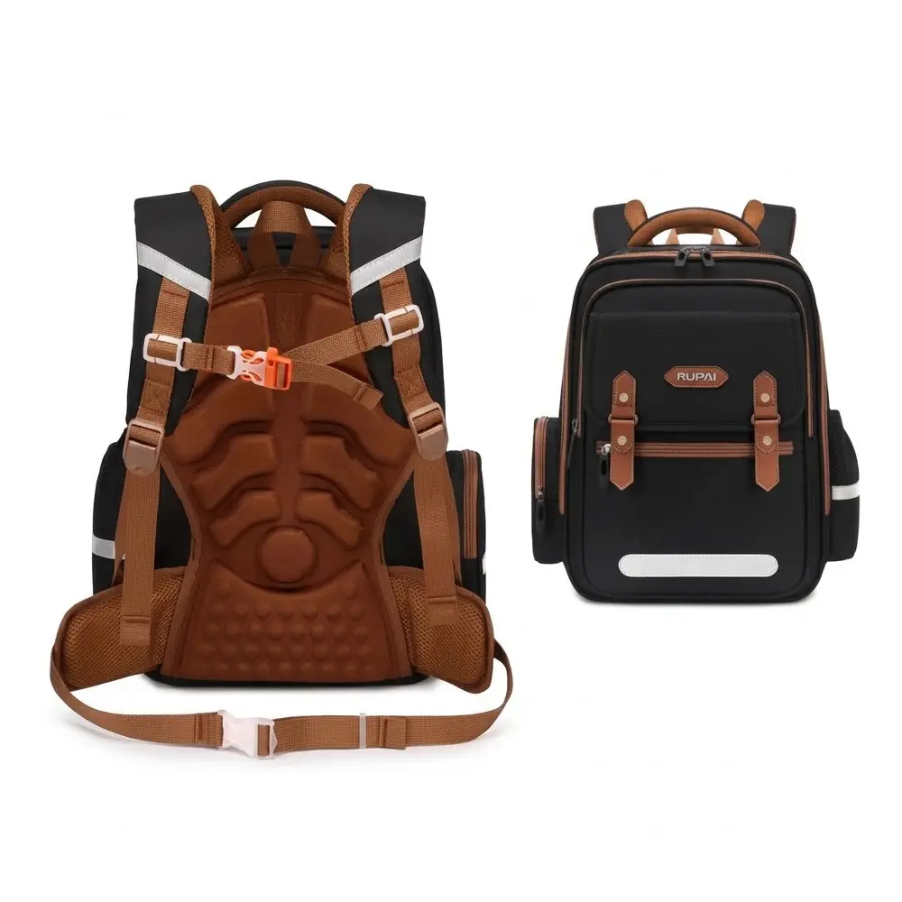 RUSAI Backpack with Comfortable Padding and Secure Buckles for Safe Travel and Daily Use，school bag，