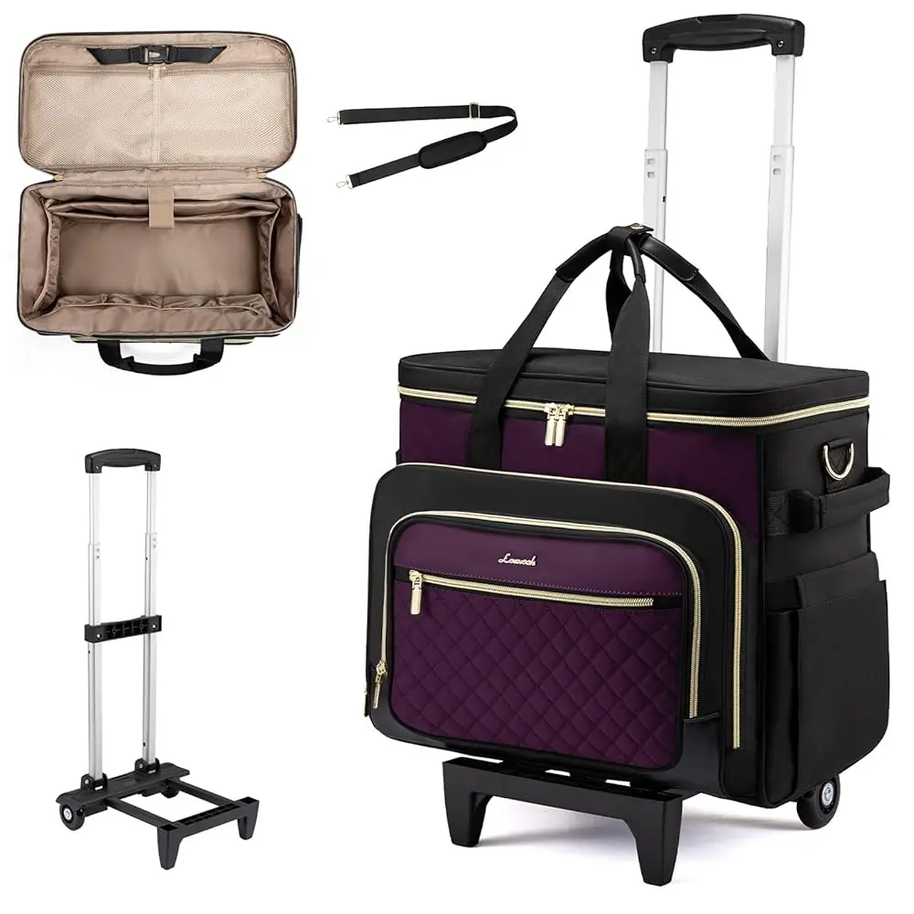 Quilted-Purple-Black