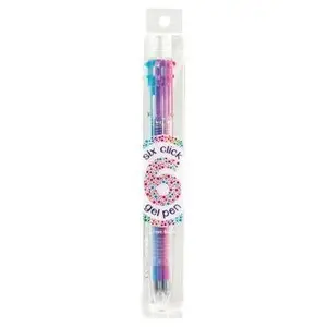 Six Click Gel Pen - Classic (1 Pc) by Ooly