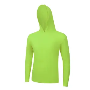 7 Pack Hi-Vis Hooded Long-Sleeve Safety Shirt  safety hoodie Breathable Fabric Protective Clothing Menswear mc j Workwear long sleeve
