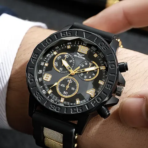 Men's Sporty Minimalist Analog Quartz Watch, Minimalist Style Wristwatch, Fashionable Wristwatch with Silicone Strap, Trendy Exquisite Accessories, Birthday Gift, No Box Included, Modern Trendy Watch, Quartz Analog Watches