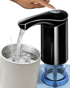 REDSACK Rechargeable Water Dispenser Pump for 5 Gallon Bottle Electric USB-C Large Flow Jug Dispenser Portable Automatic Submersible Bottle Pump Silent Operation for Camping Home Office