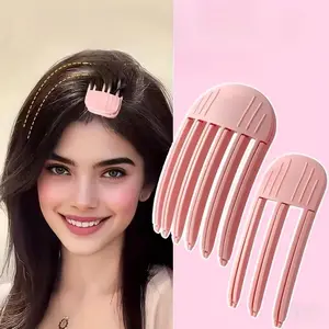 High Volume Hair Styling Tool, Root Lift Clipper Comb, Anti-Fall Shape Brush, Volumizing Brush, Volumizer Brush, Suitable for Daily Use, Hair Care Accessory