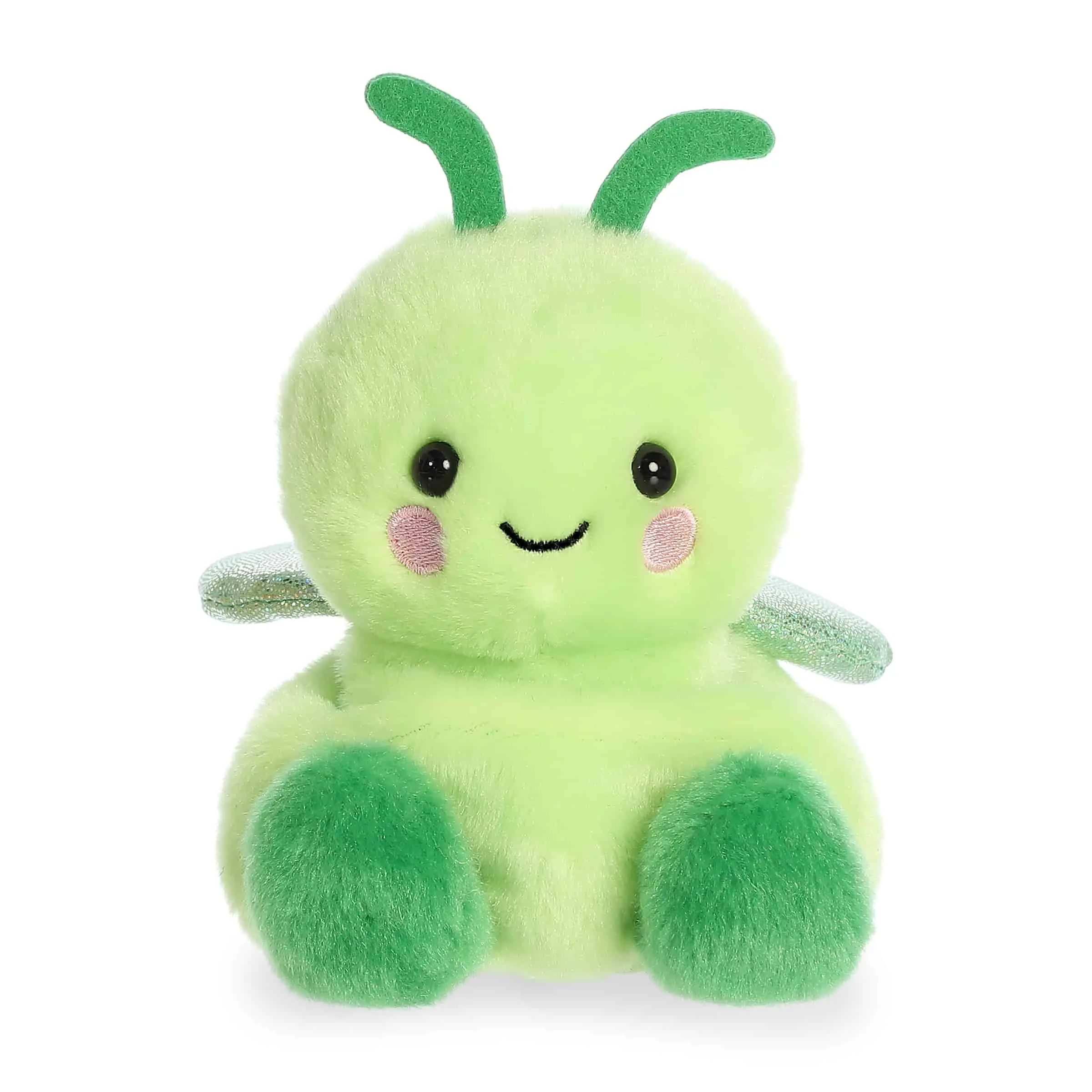 Palm Pals Adorable Maestro Grasshopper 5 inch Green Mini Soft Plush Collectable Stuffed Animal