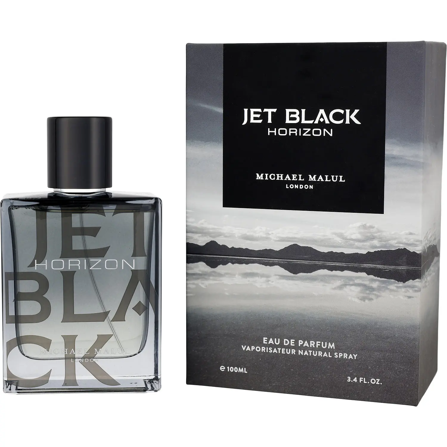 Michael Malul Jet Black Horizon By Michael Malul Eau De Parfum For Men