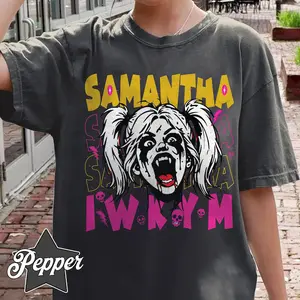 Comfort Colors Samantha IWKYM Dungeon Crawler Carl Tee, Bookish Sci Fi Fantasy Graphic Shirt