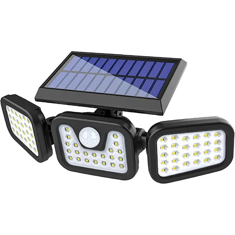 Solar Outdoor Wall Light with Motion Sensor, Solar Wall Light Outdoor, Waterproof Wall Mounted LED Light with 3 Lighting Modes, Home Essentials Wall L