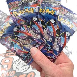 Pokémon Cards Japanese Ninja Spinner 4 Pack - Mega Edition Collectible Trading Card Game