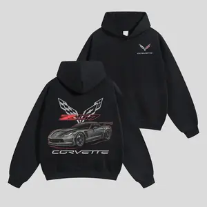 Corvette C7 Z06 Hoodie/Sweatshirt | Racing Car Graphic Tee | Vintage JDM Style Gift for Men/Women