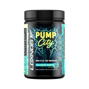 LGXNDS Pump City Non-Stim Pre-Workout Powder | HydroPrime Nitrosigine CitraPeak S7 and MaxCatalyst | Nitric Oxide Pump and Hydration Support | Stim Free Performance Formula