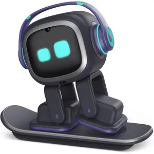 AI Desk Robot Companion - ChatGPT Enabled with Voice Commands & Dancing, Interactive AI Robot Pet with Personality, for Adults and Kids Home Station Chatbot