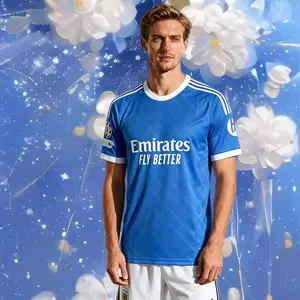 2026 Away Blue No.10 Short sleeve Soccer Jersey