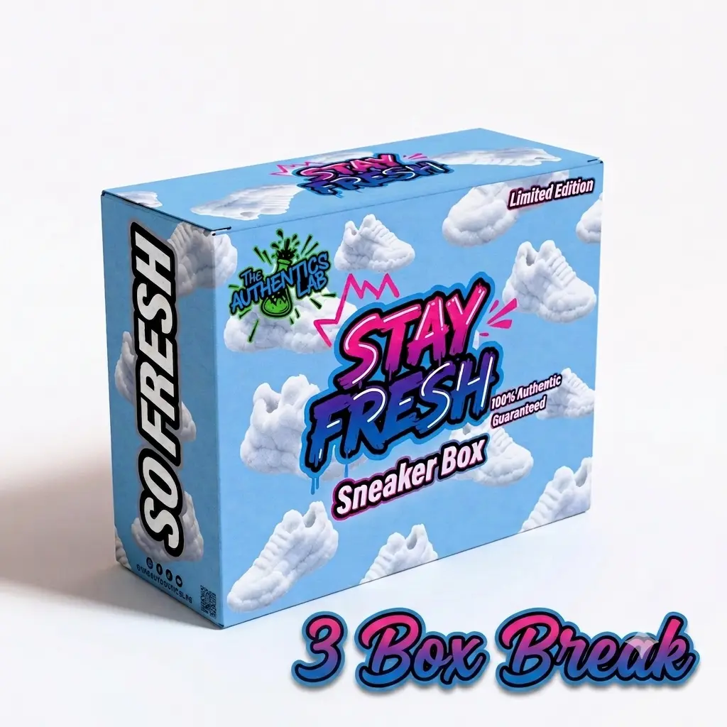 3 Box Break - Stay Fresh Pick Your Size Sneaker Breaks (READ DESCRIPTION IF NEW)