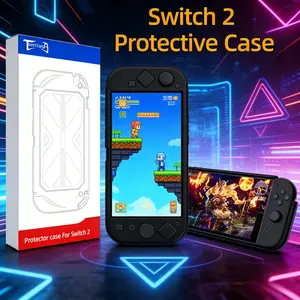 Switch2 Generation Protective Case, Full Coverage, Ergonomic Curved Handle, Perfect Choice for Gamers, Human Engineering Design