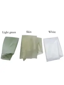 Light Green Skin Transparent Complexion Biofilm PU Skin Cap Men's Hairpiece / Top Hair Patch Injection Wig Hair Accessories Size