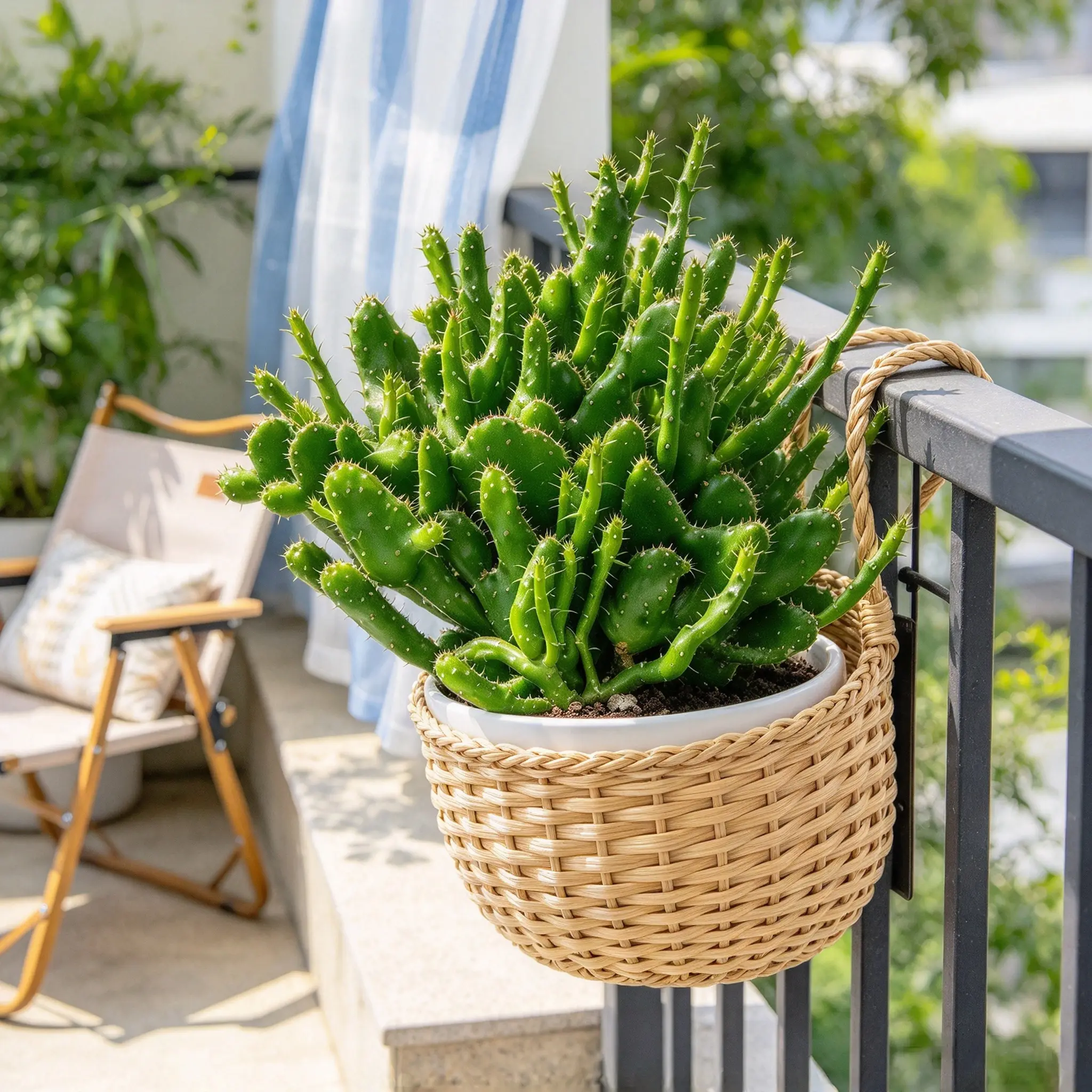 Coral Cactus Euphorbia Flanaganii 'Coral' 4" Live Plant — Mini Coral-Reef Succulent, Upright Branching Stems, Easy-Care Rare Houseplant Gift