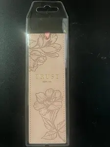 Premium Vegan Leather Scripture Bookmark for Women: Trust in the Lord