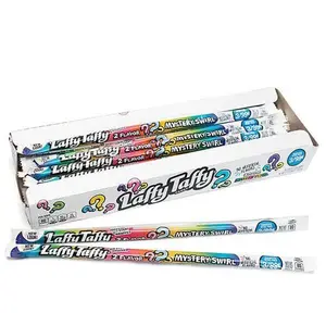 Laffy Taffy Mystery Rope 24 ct. - Chewy and Stretchy Candy with Mystery Fruit Flavor - 24 Count Pack Snack Bonbon