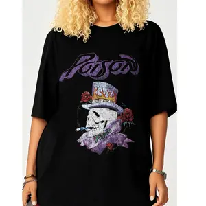 metal men's Poison t-shirt