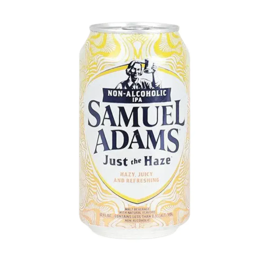 Sam Adams Just the Haze Non-Alcoholic Beer (6 pack)